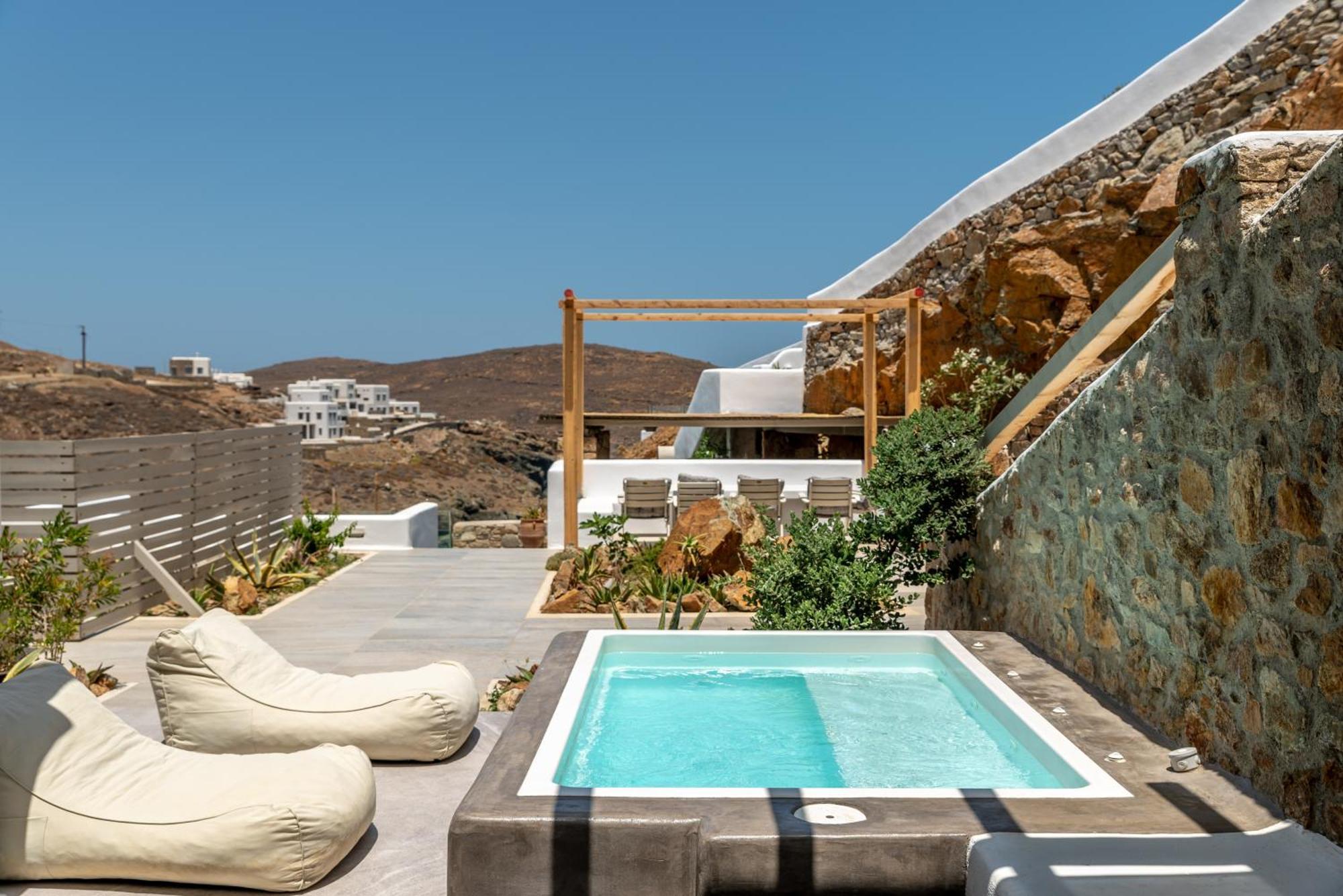 Miramare Suites Mykonos Merchia Beach 外观 照片